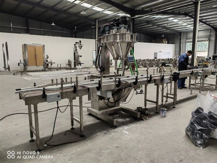 Dual Head Automatic Auger Filler For High Speed Powder Filling