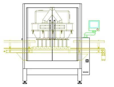 Pengisi Serbuk Multi-Spindle